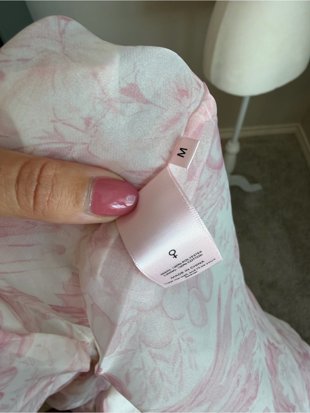 Selkie Pink Floral Puff-Sleeve Mini Dress - Picture 4 of 5